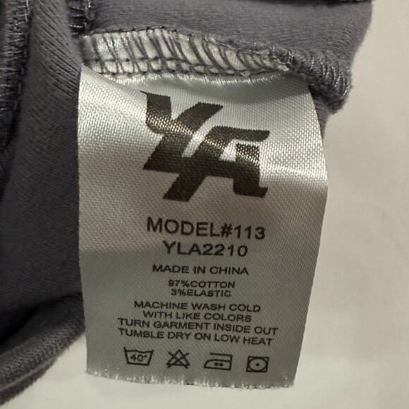 YoungLA M Men Bodybuilding Short Shorts Athletic Gym Training Pockets Gray - Picture 6 of 11